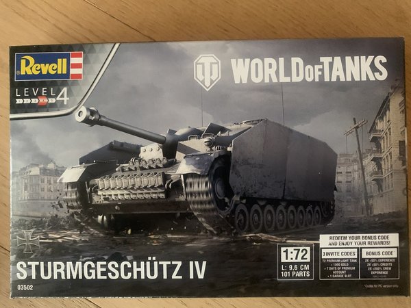 Revell Sturmgeschütz IV "World of Tanks" 1:72 03502