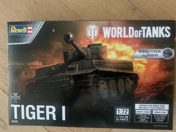 Revell Tiger I "World of Tanks" 1:72 03508