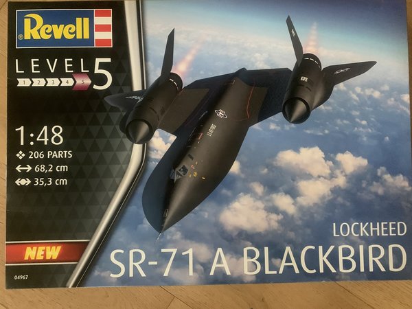 Revell Lockheed SR-71 A Blackbird 1:48 04967
