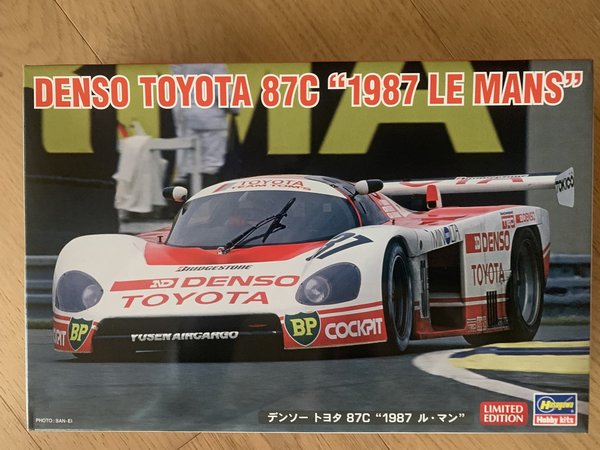 Hasegawa 1/24 Denso Toyota 87C, 1987 Le Mans 20525