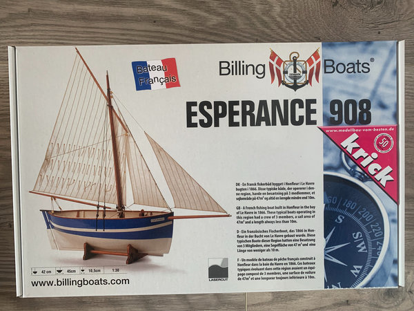 Krick Esperance Fischerboot 1:30 Billing Boats BB0908
