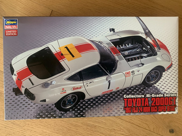 Hasegawa 1/24 Toyota 2000GT, 1967 Fuji 24 hour Race, SuperDetail CH53 51153