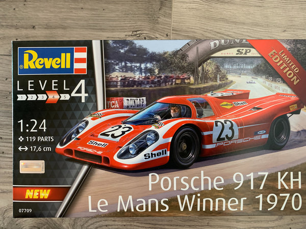 Revell Porsche 917 KH Le Mans Winner 1970 1:24 07709