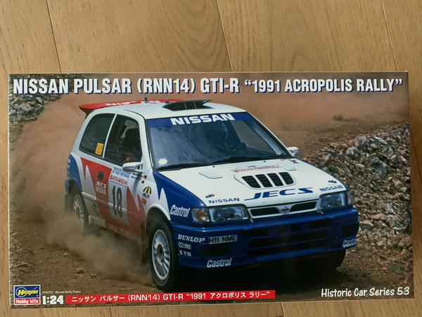 Hasegawa 1/24 Nissan Pulsar GTI-R, 1991 Acropolis Rally HC53 21153
