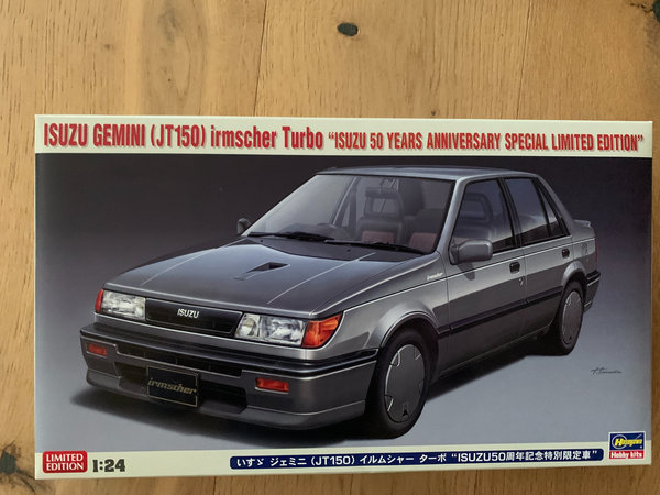Hasegawa 1/24 Isuzu Gemini Irmscher Turbo 20586