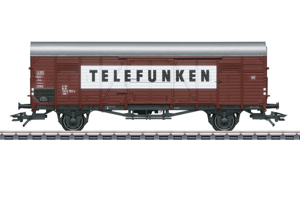 Märklin MHI Gedeckter Güterwagen Gbkl Telefunken H0 46169