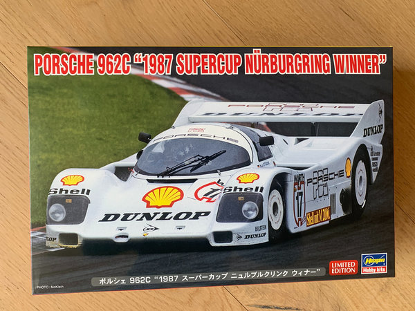 Hasegawa 1/24 Porsche 962C, 1987 Supercup Nürburgring 20603