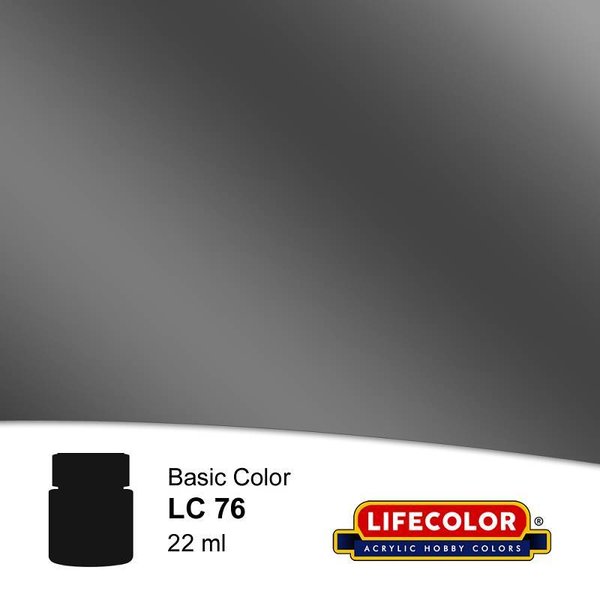 Krick Lifecolor Acryl Farbe Glänzend Eisenfarbe 22ml LC76