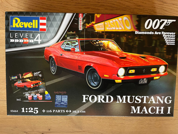 Revell 1:25 Geschenkset James Bond "Ford Mustang Mach I" 05664