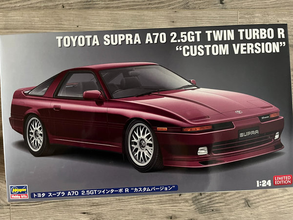 Hasegawa 1/24 Toyota Supra A70, 2,5 GT Twin Turbo R 20645