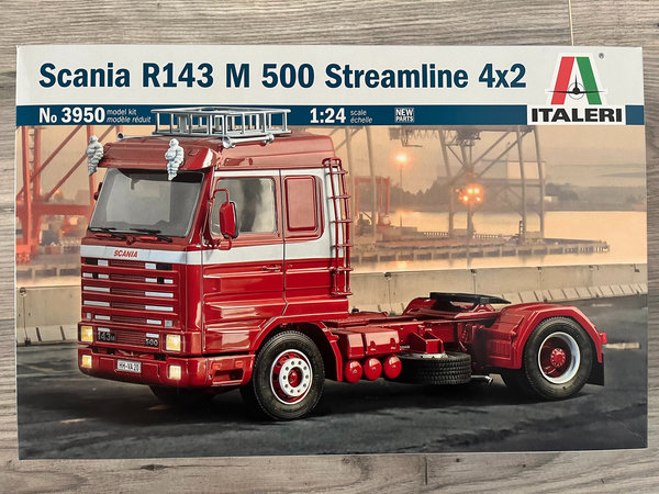 Italeri 1:24 Scania 143M 500 Streamline 4x2 3950